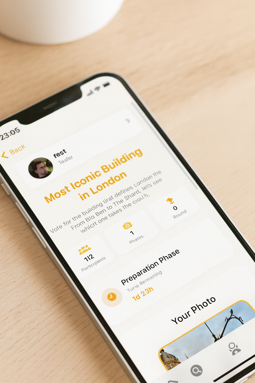 Wibto iOS app screens